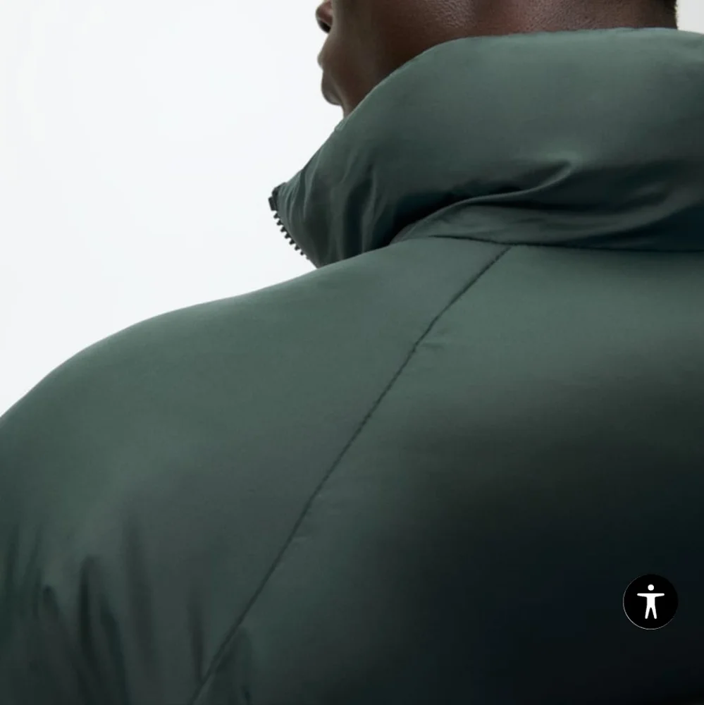 ZARA QUILTED PUFFER JACKET SIZE L - Picture 7 of 10